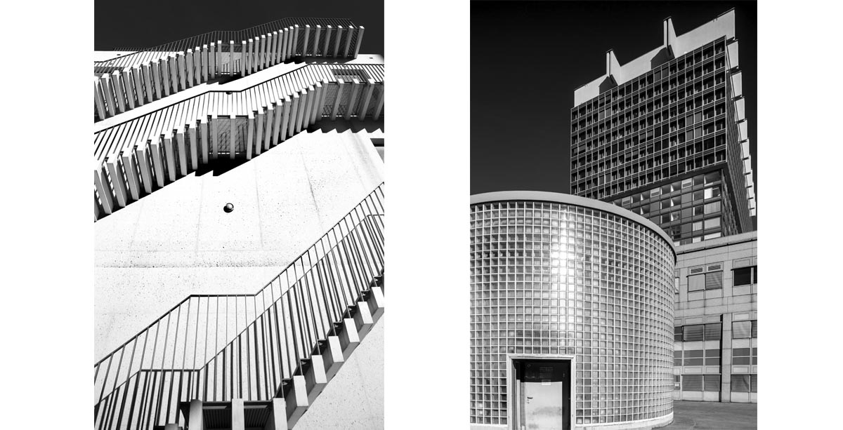 Fotografie Schwarz Weiß Architektur